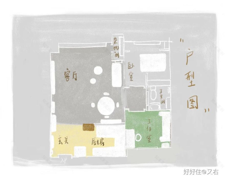 80㎡小屋的魔法生活 · 插画师的家充满创意与温馨丨中国沈阳-16