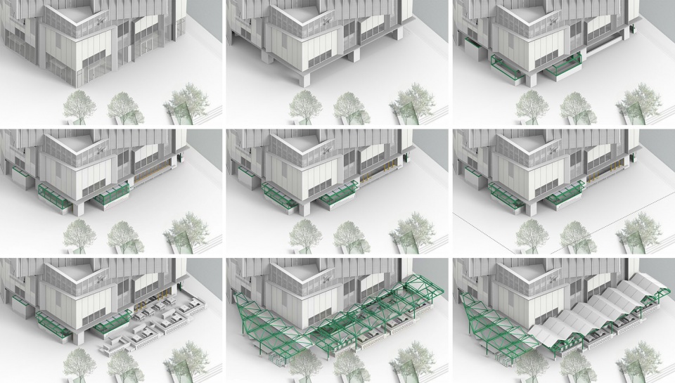 街边的绿色伞棚 · 五里关麓坊店 · 凡筑ArchFAN丨中国成都丨凡筑ArchFAN（成都凡筑建筑设计事务所有限公司）-18