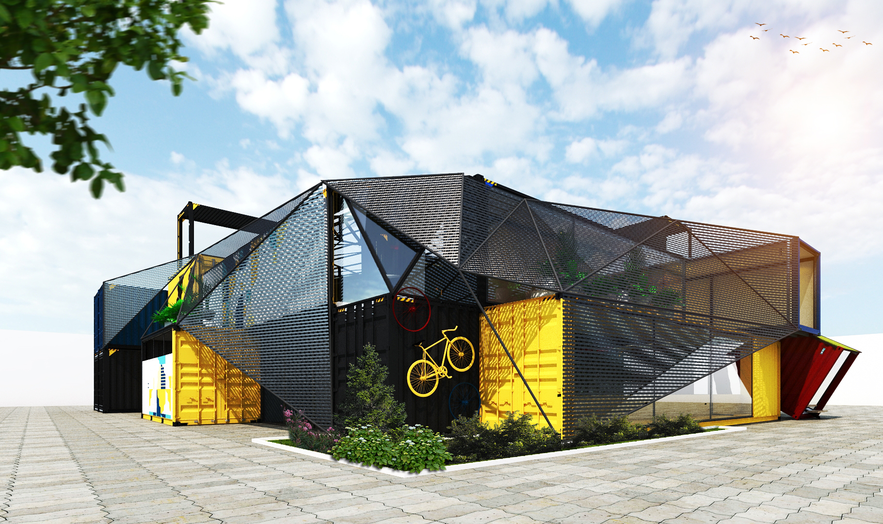 EXPERIENTIAL CONTAINER HOUSE-0