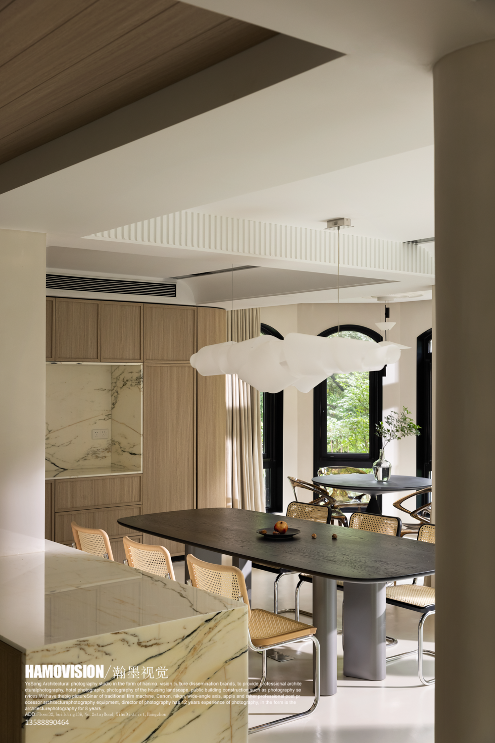 上海独栋别墅·叶淼 · 时尚博主的艺术奶油之家丨中国上海丨原壹空间设计-34