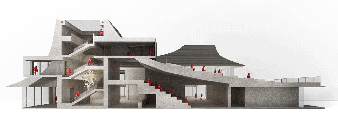 泊心域社区邻里中心丨中国黄冈丨line+建筑事务所-38