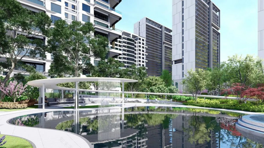 淄博鼎成森林城景观设计丨中国淄博丨同圆设计集团景观设计院-22