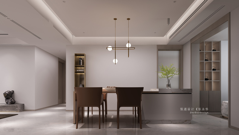 筑道设计丨丛林印象 | 现代风格家装的艺术魅力-10