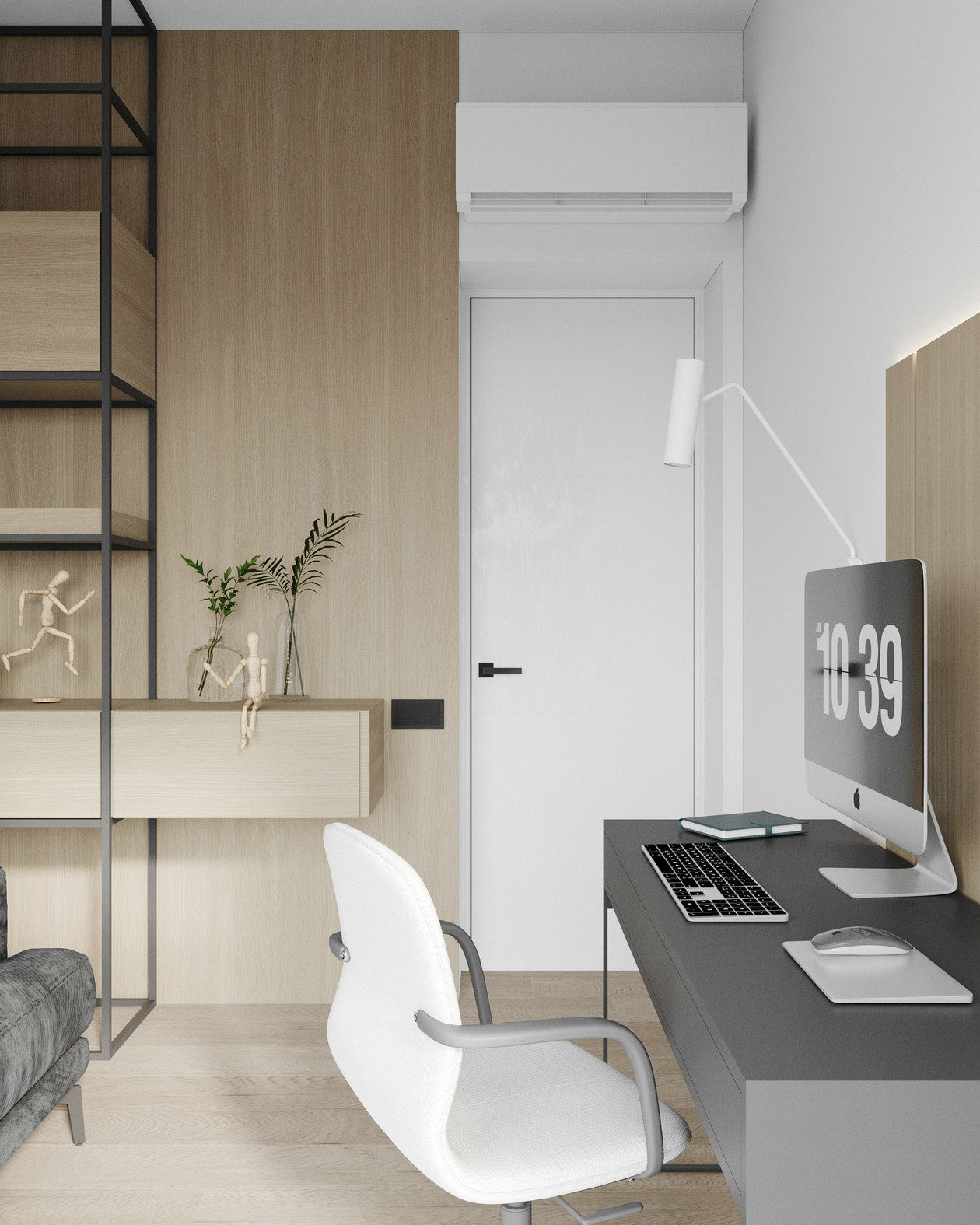 乌克兰 255㎡浅色系住宅设计-20