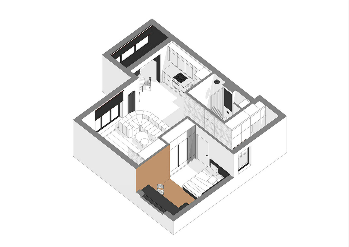 原色质感生活，现代居所演绎材质交融之美-19