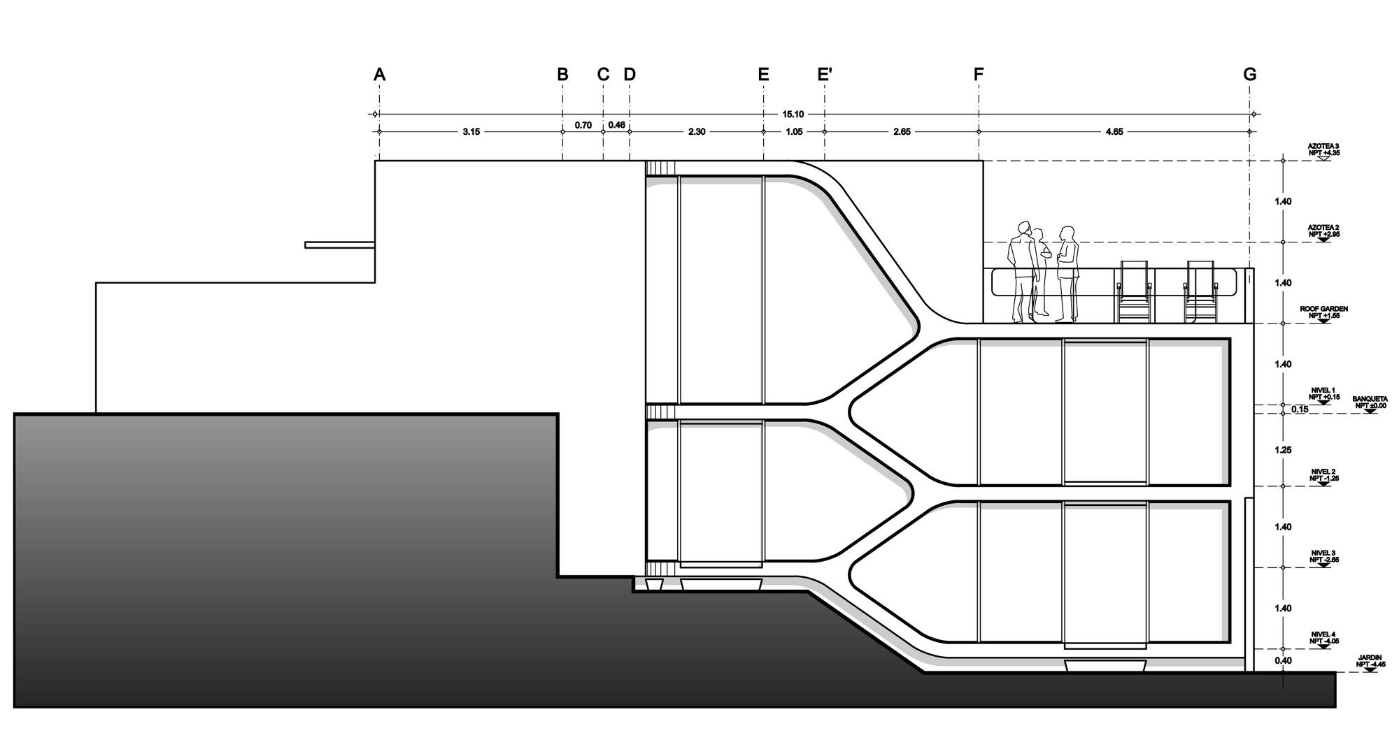 墨西哥 ATZ 住宅,模块化设计融入自然地形-51