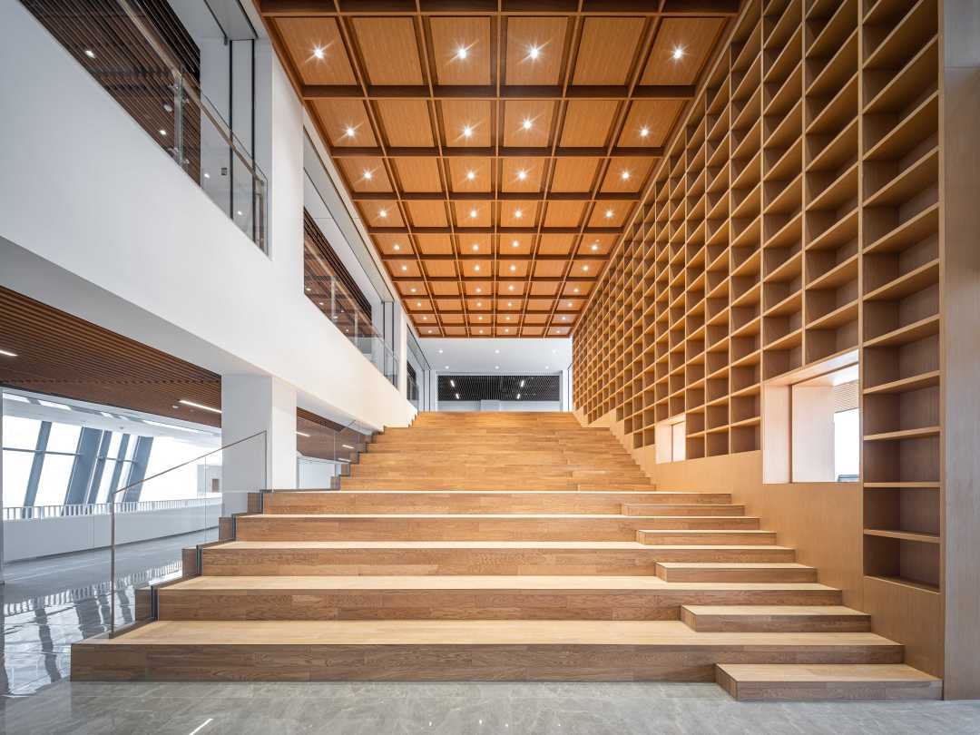 淄博大学城一期图书馆,会堂及学生活动中心丨中国淄博丨清华大学建筑设计研究院有限公司-32