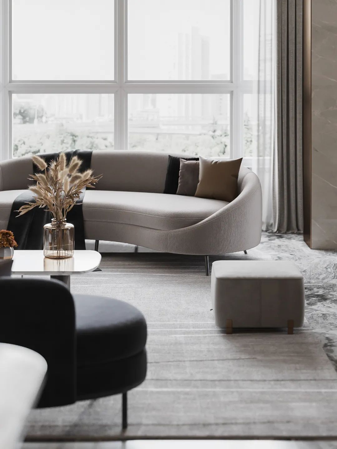 现代轻奢“大树装饰”案例解析-11