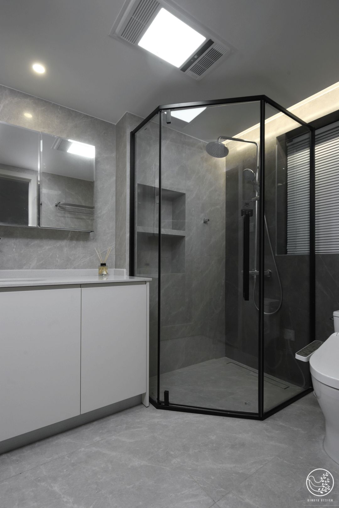 成都二手房翻新设计丨中国成都丨清羽设计-93