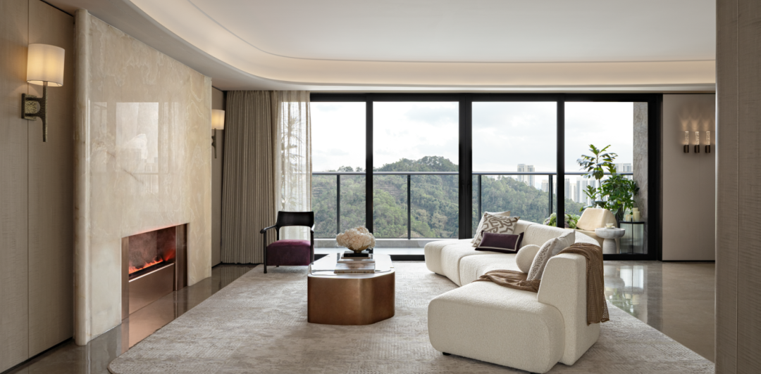 诗意空间设计 | 深圳鹏瑞鹭璟府展示样板间-5