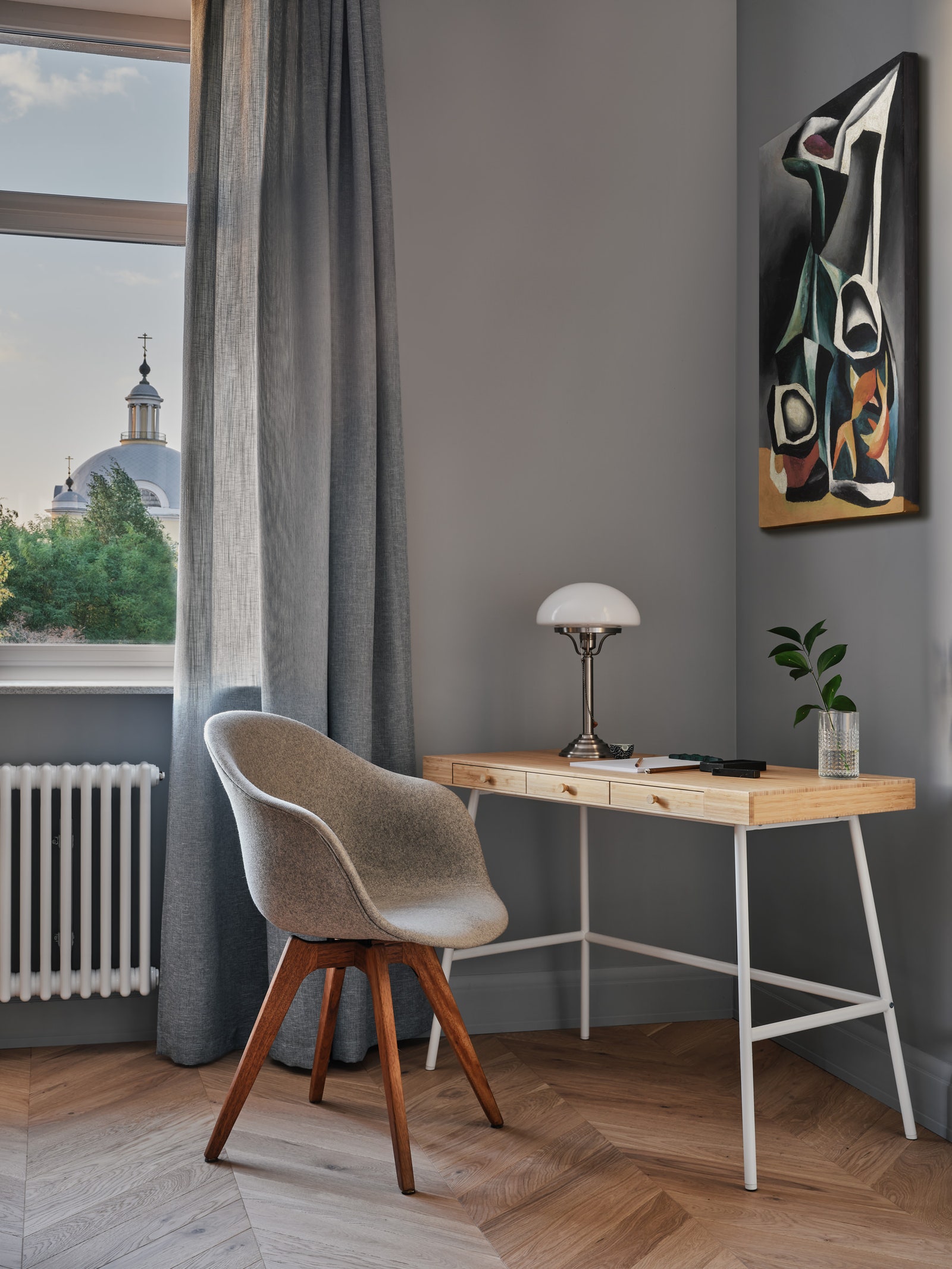 莫斯科历史建筑中的现代公寓设计-9