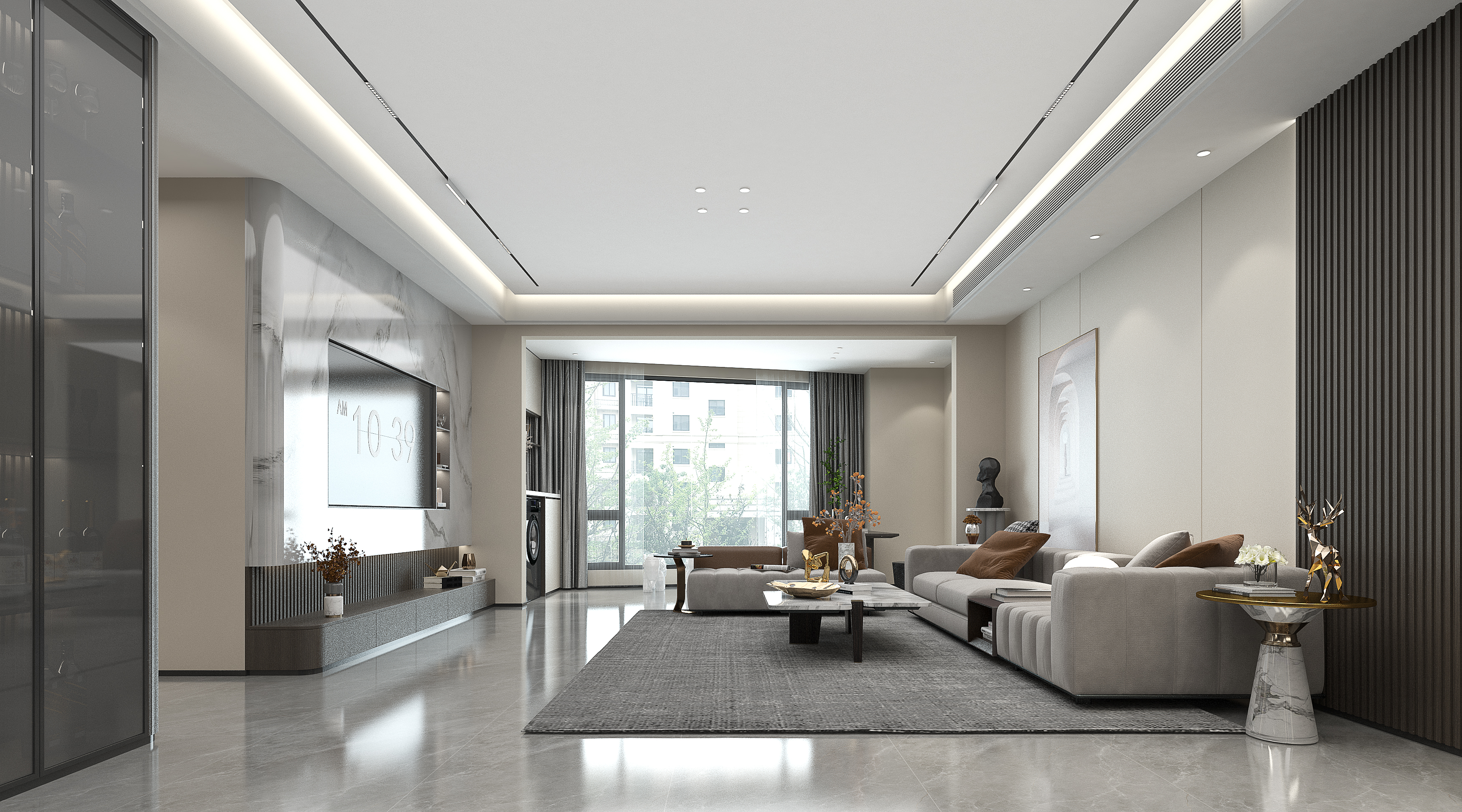 珠江帝景苑家居住宅丨中国广州-4