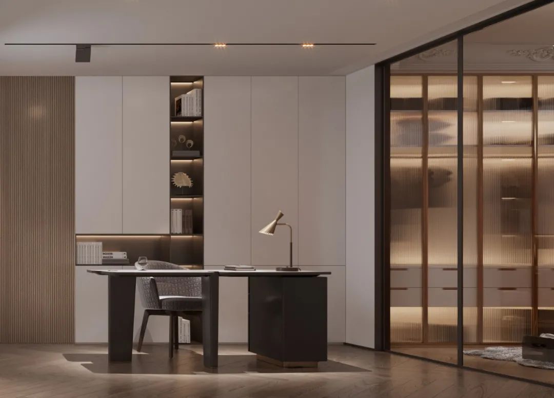 别墅这样设计，奢雅有腔调-95