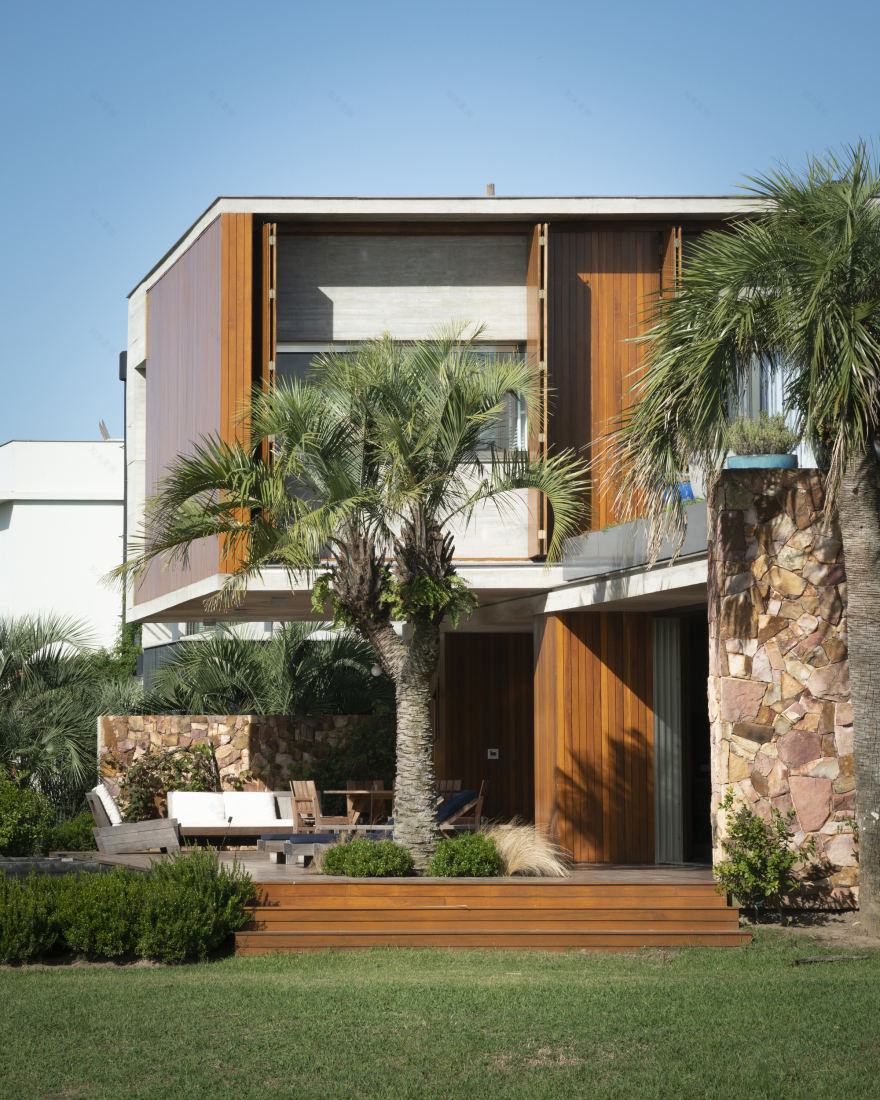 LSG #DM 住宅 | 混凝土棱镜与玻璃空间的互动-22