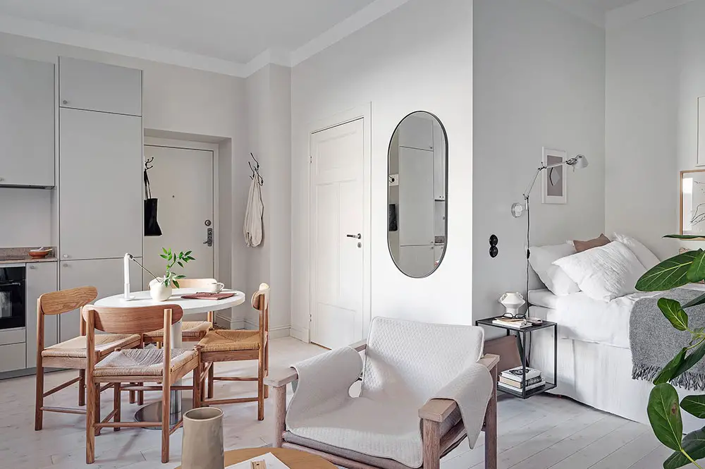 28m2 瑞典小户型，Scandinavian 风格的优雅优化-14