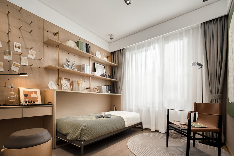 武汉千山凌云 110 · 日式简约自然,原木艺术空间丨中国武汉-9