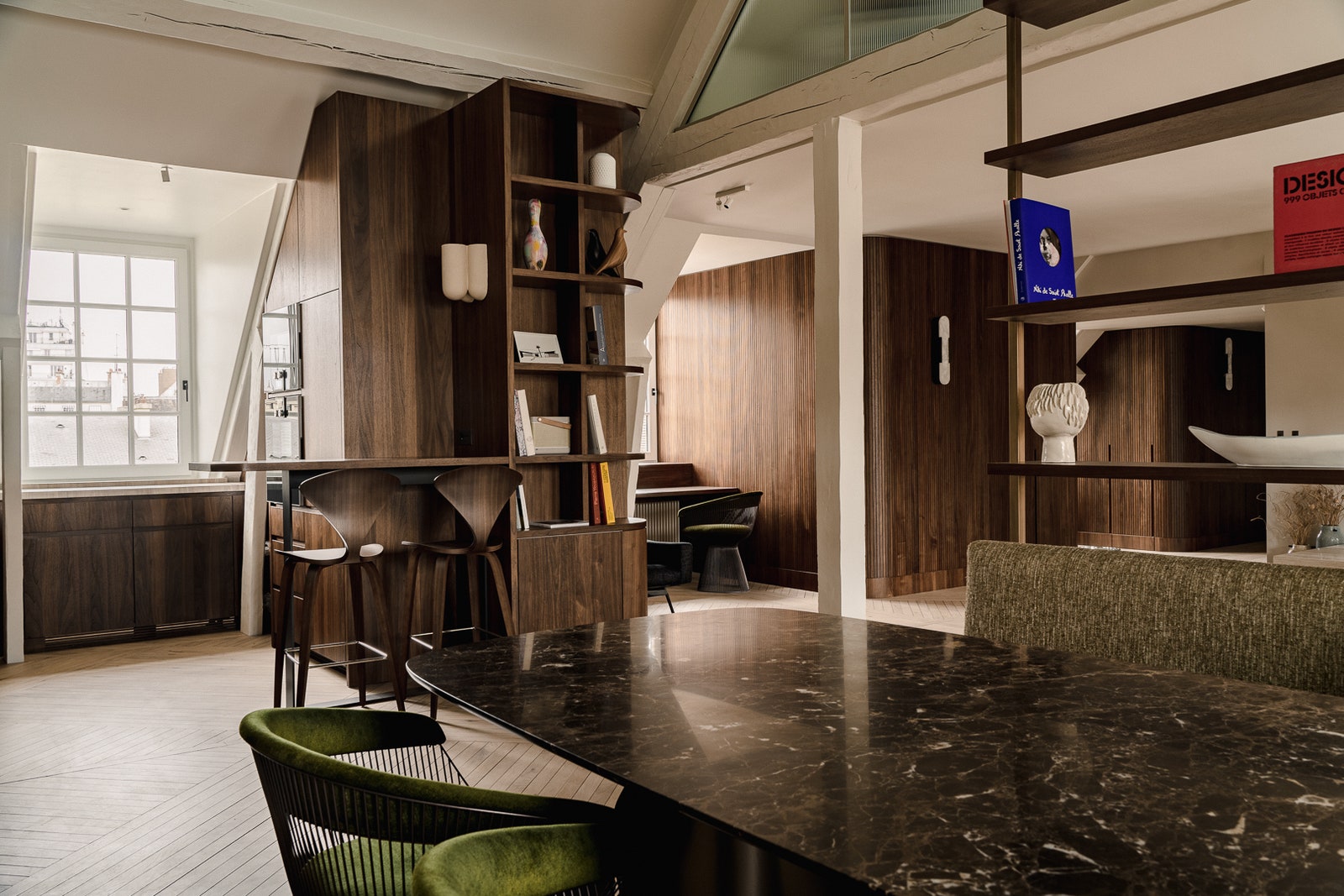 巴黎时尚 loft,打造明亮温馨的现代空间-24