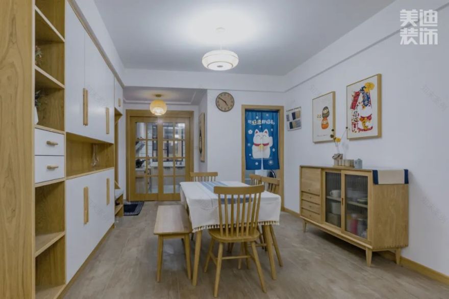 长沙护士的 131㎡日式原木之家,超多收纳空间诠释懒人哲学-50