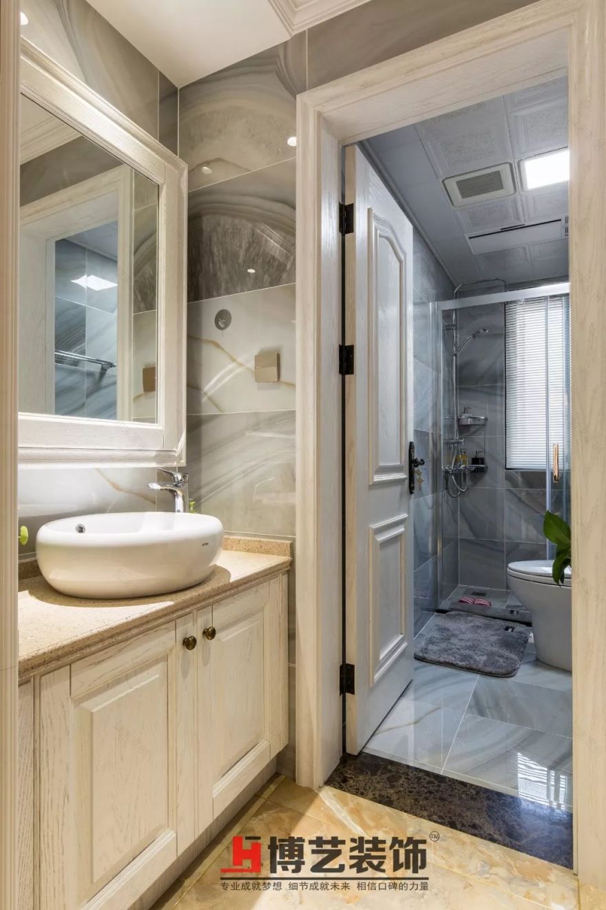 万达华府 140㎡美式轻奢家居,精致优雅的“绮梦”-26