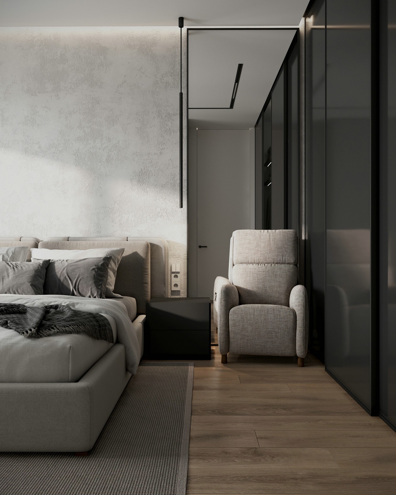 灰色系公寓设计-10