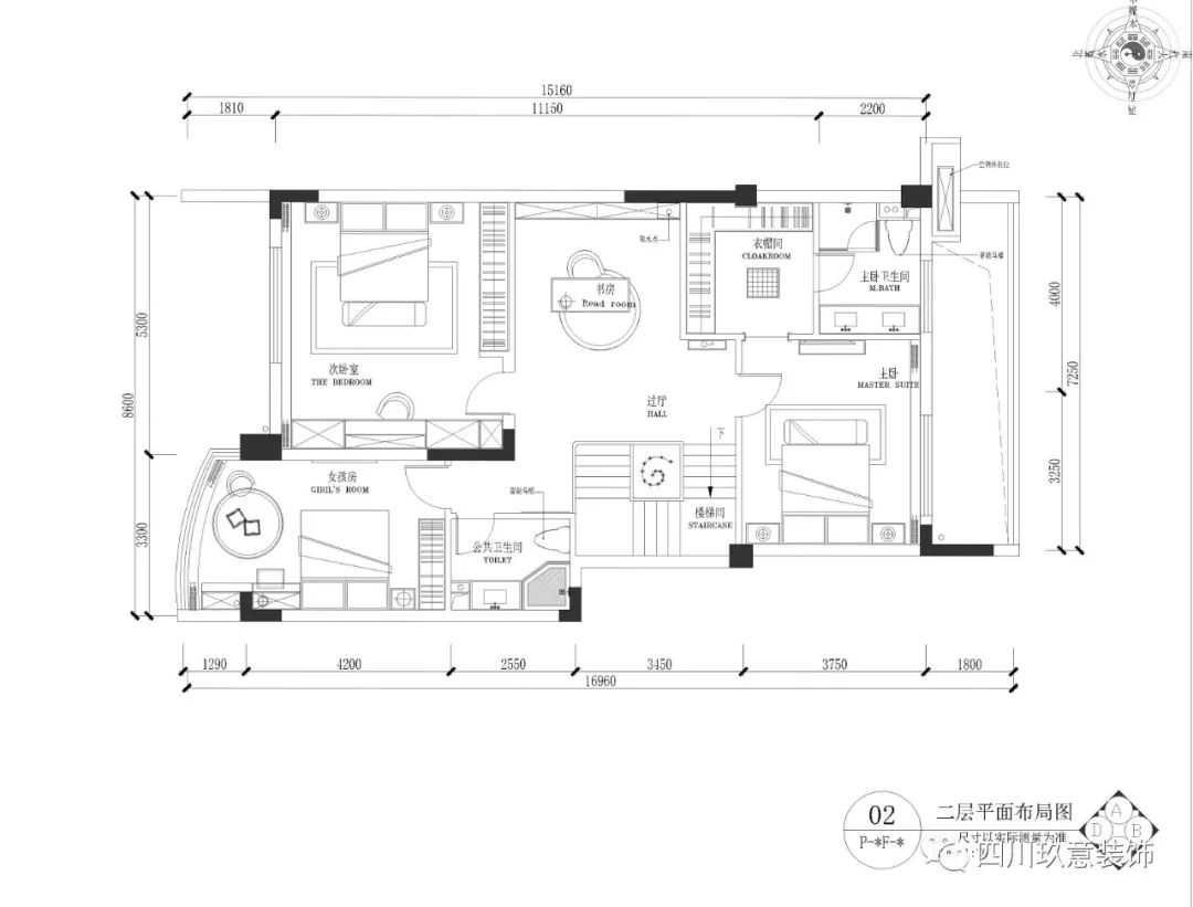 成都炜岸城现代轻奢复式住宅设计丨中国成都丨玖意装饰-16