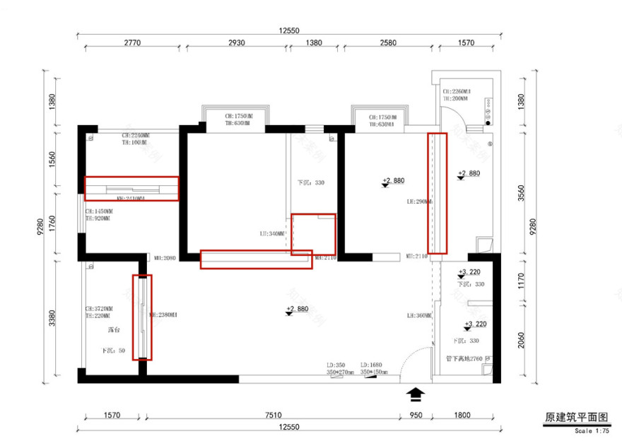 80 平北欧风润城家居,原木清新打造宽敞成长空间-12