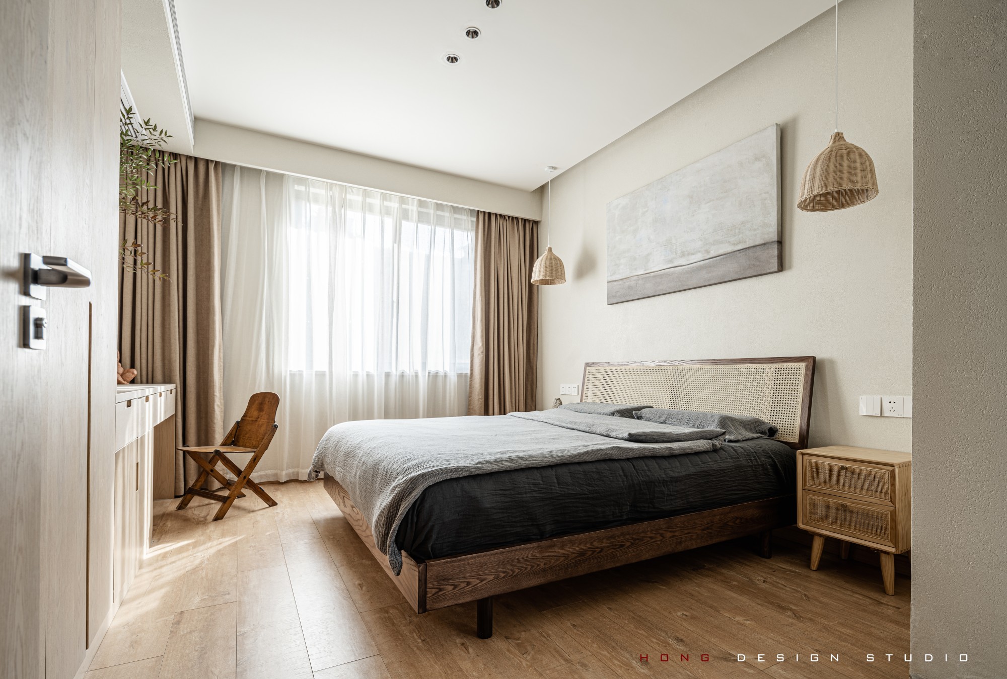 穿搭小姐和种花先生的家丨中国芜湖丨泓设计-67