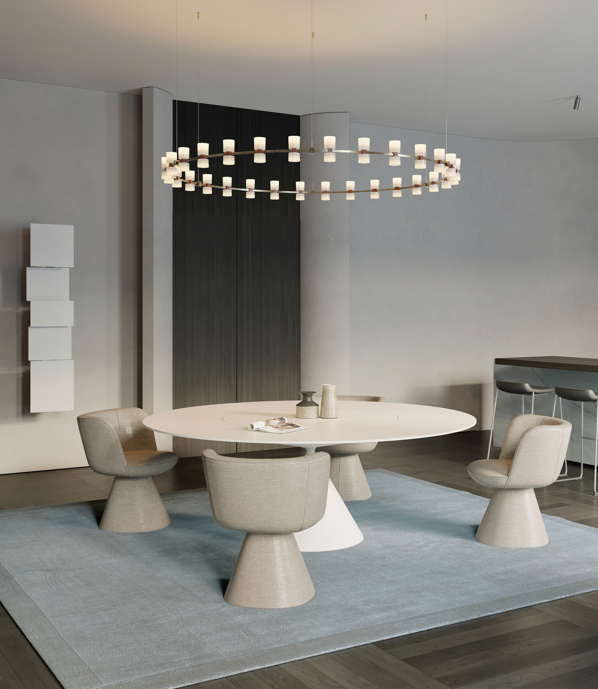 本茶公寓（注：Honchara可能是特定名称，若有更准确信息可使翻译更精准） 丨乌克兰基辅丨Alexey Gulesha,Sergey Molchanov-20