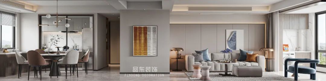 永江府现代简约家居设计丨中国台州丨品东装饰-9