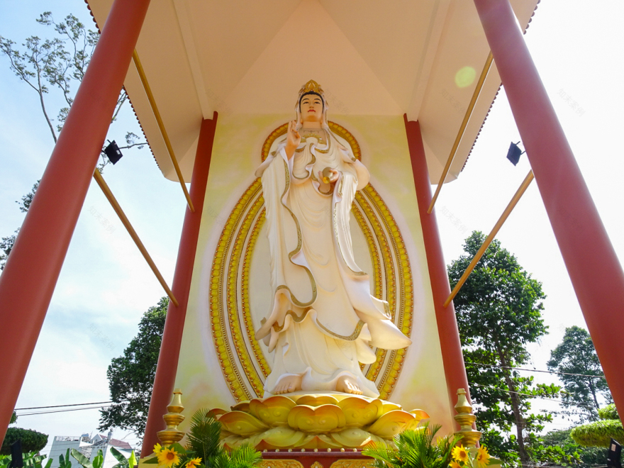 ヴィンチャン寺院(Vinh Trang Temple)丨越南-60