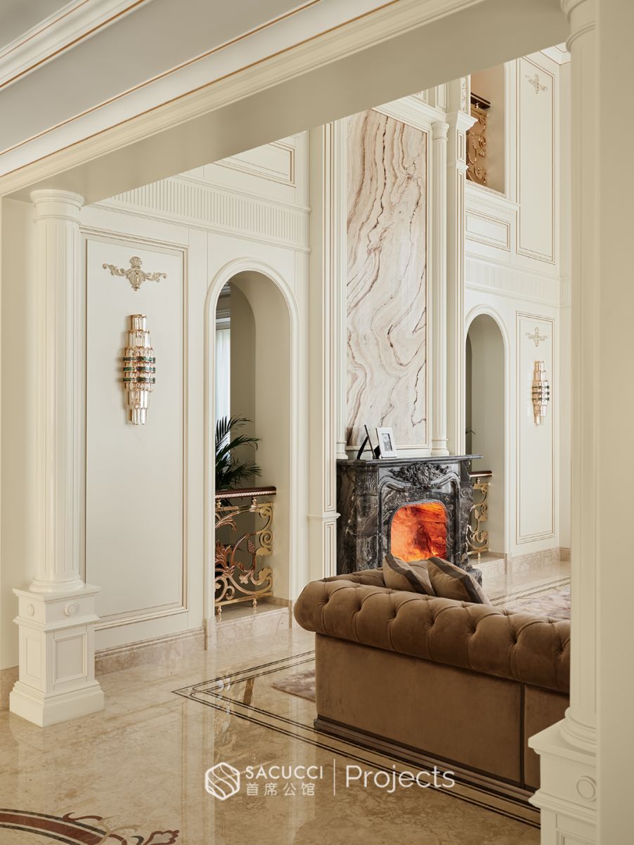 SACUCCI案例赏析·武汉·传世大宅·将优雅刻进空间丨中国武汉丨刘洋(空间设计师),刘劲旅(木作设计师)-47