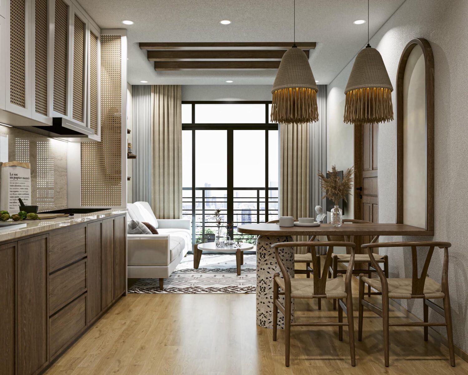 7478. Free Sketchup Apartment Interior Model Download-5