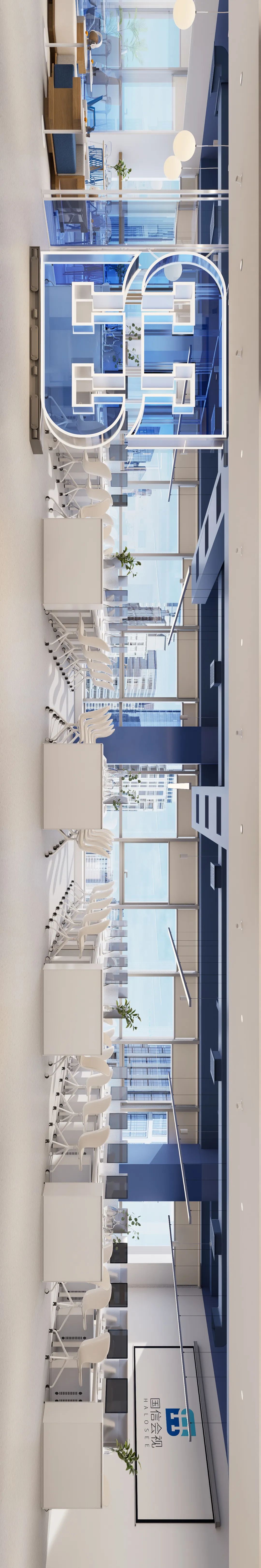 LKDESIGN丨国信会视集团办公空间设计案例-19