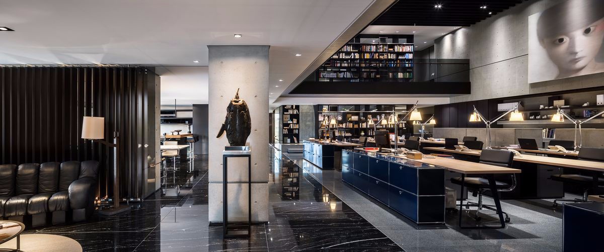 工业风格办公区  橙田建筑室研所-0