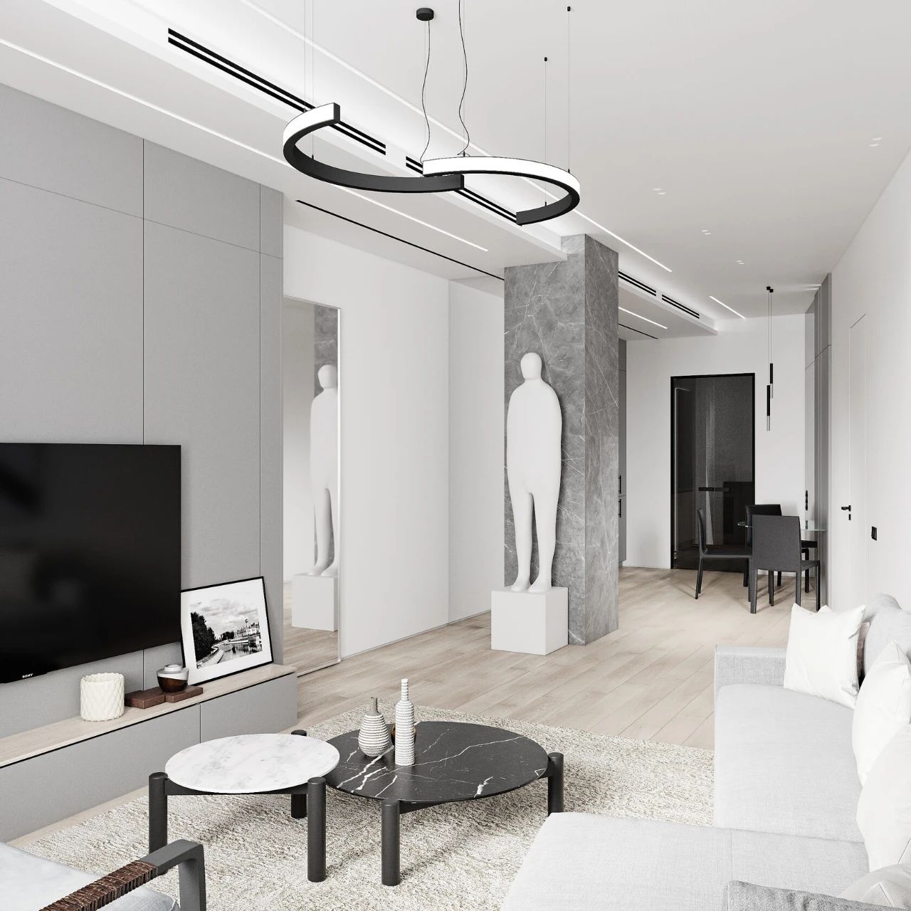 现代简约公寓设计丨MART Architects-129