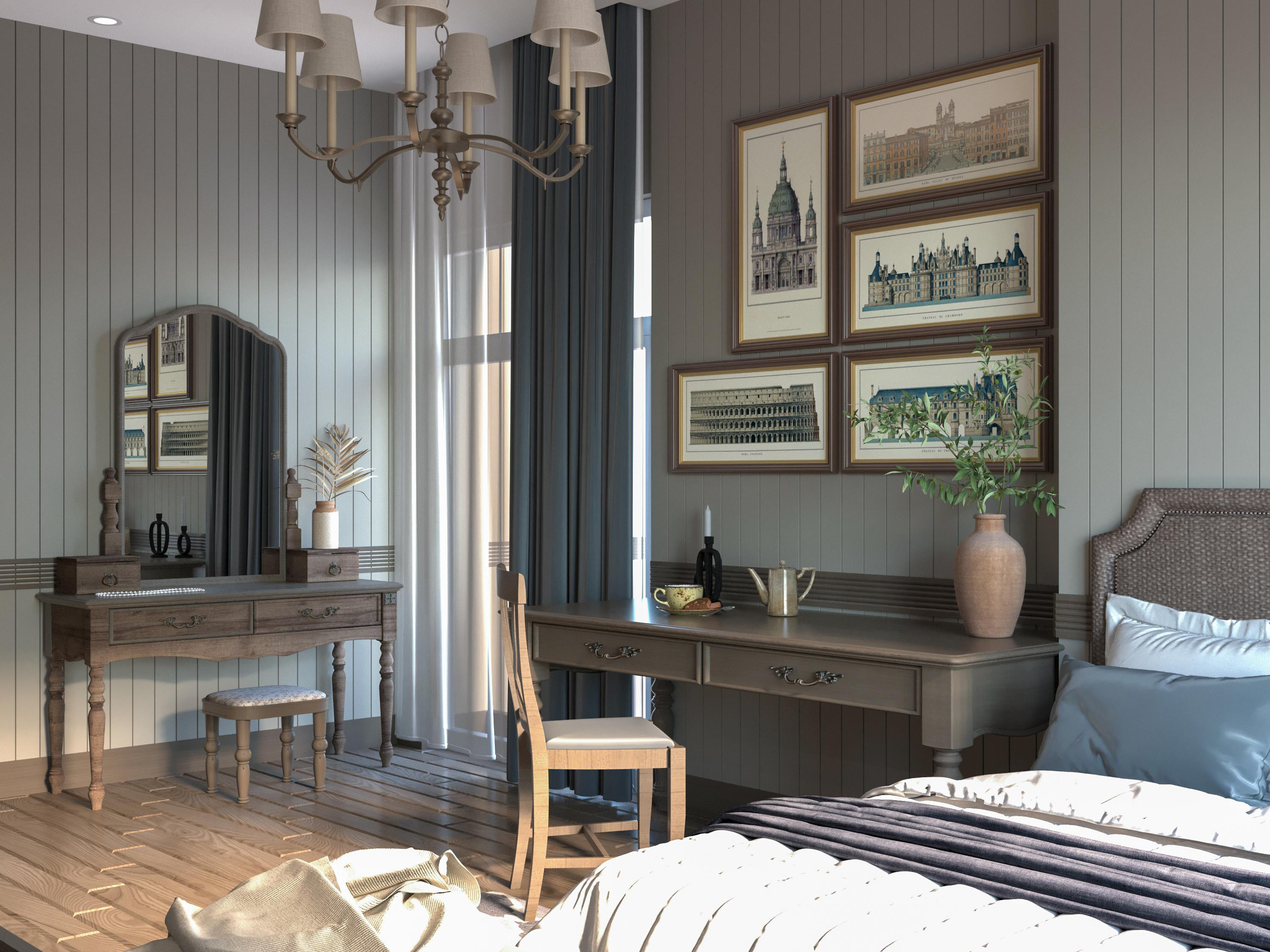 Modern American Suite: Warm Woods & Timeless Comfort-5