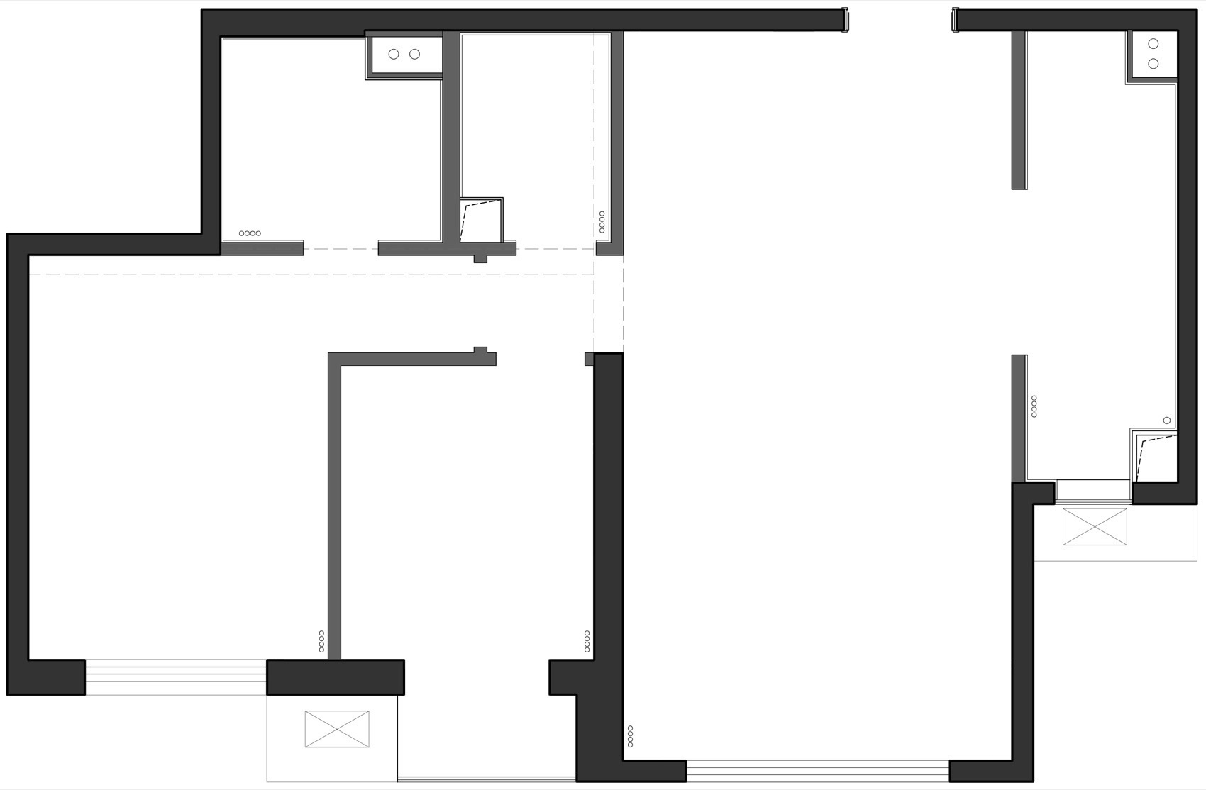 《叠屋》横与纵的空间重塑丨中国北京丨北京辰境设计有限公司-53