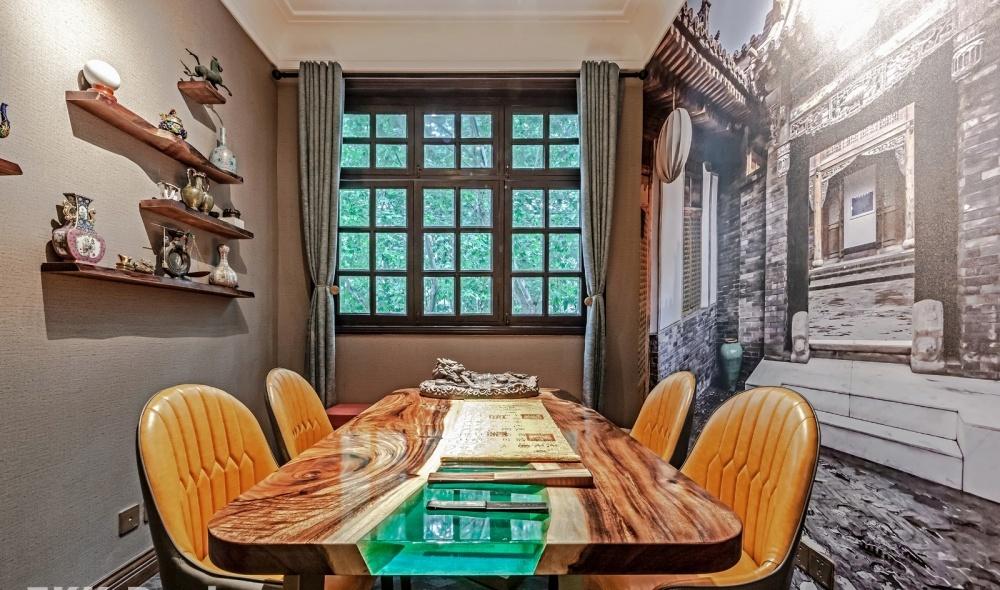 老洋房里的艺术盛宴——现代轻奢与古典韵味的完美融合-34