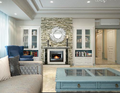 240㎡“Лесная пристань 2”别墅室内设计项目-9