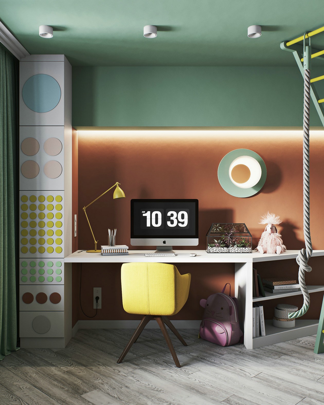 65平 多彩小空间设计！-11