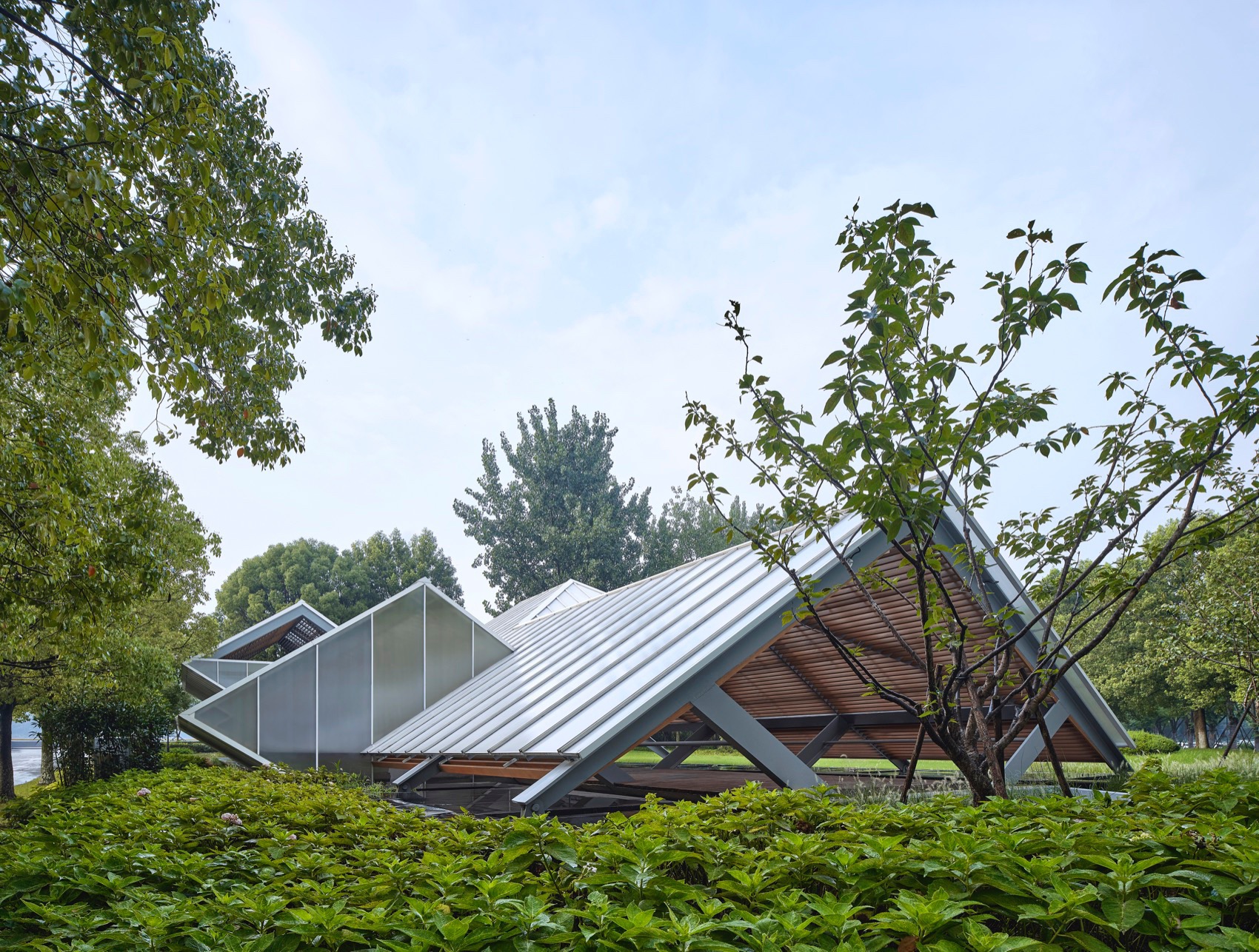 杭州滨江公共空间·银杏驿与大桥驿丨中国杭州丨同济原作设计工作室-43