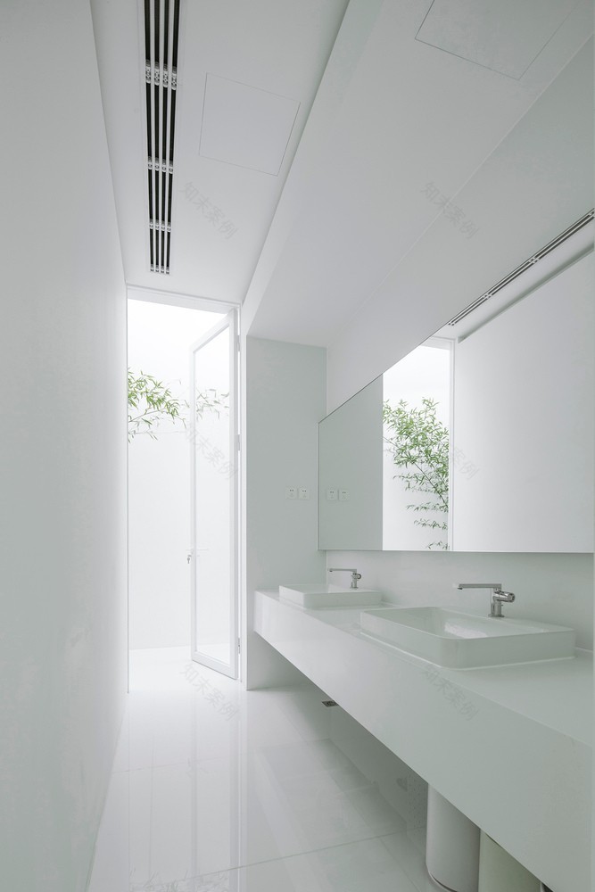 “闹中取静”——购物大厦上建立起竹林环绕的私人会所-37