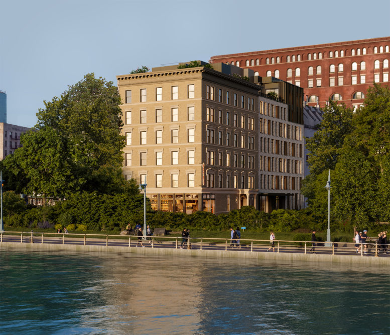 The Keller's Exterior Progresses at 150 Barrow Street in Manhattan's West Village - New York YIMBY-0