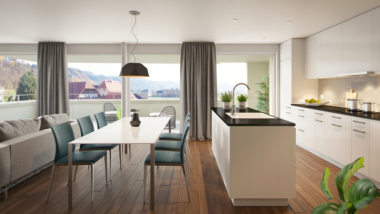 Lämmli Architektur AG Architekten SIA丨Wohnüberbauung «Zelgli»丨瑞士-8