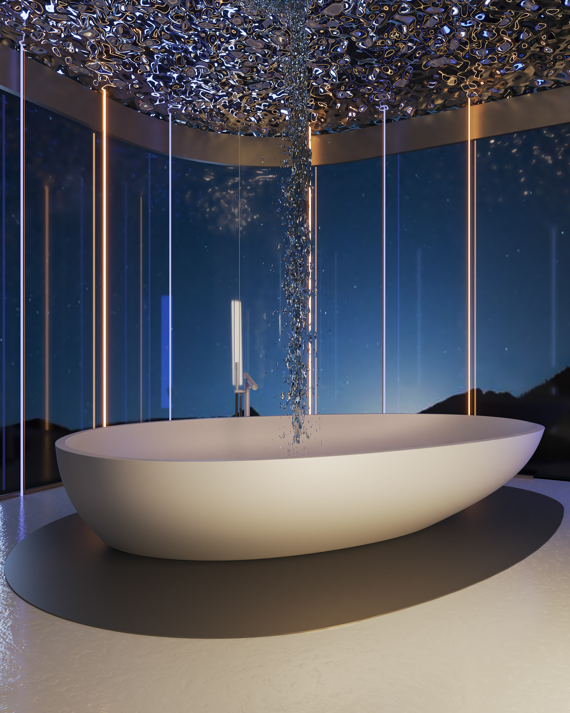 关于流动性概念的套房内部-8