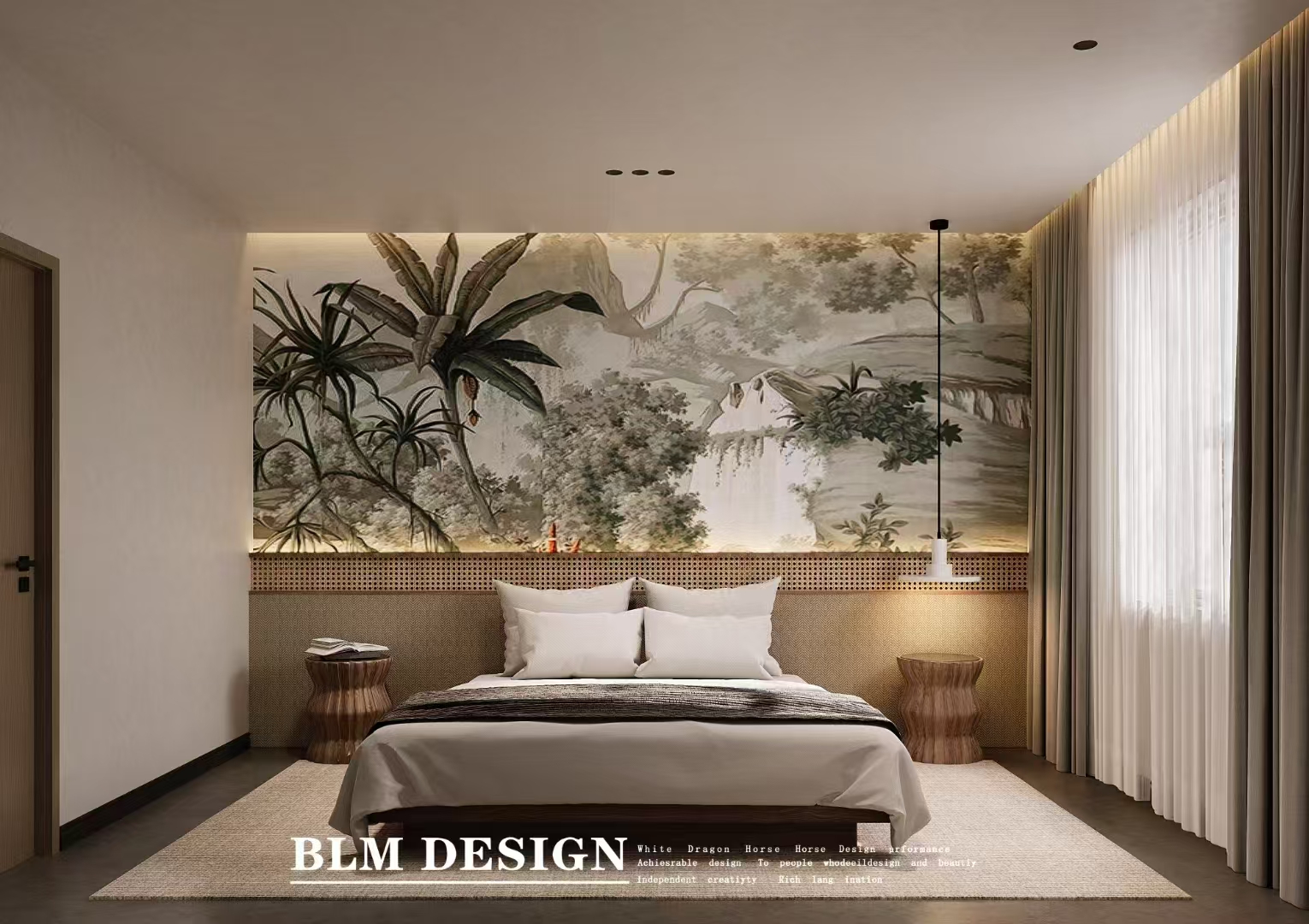 白龙马民宿效果图设计制作-3