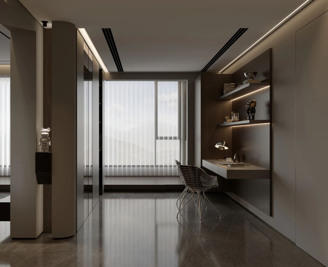 简约灰调婚房丨中国温州丨SUA DESIGN-12