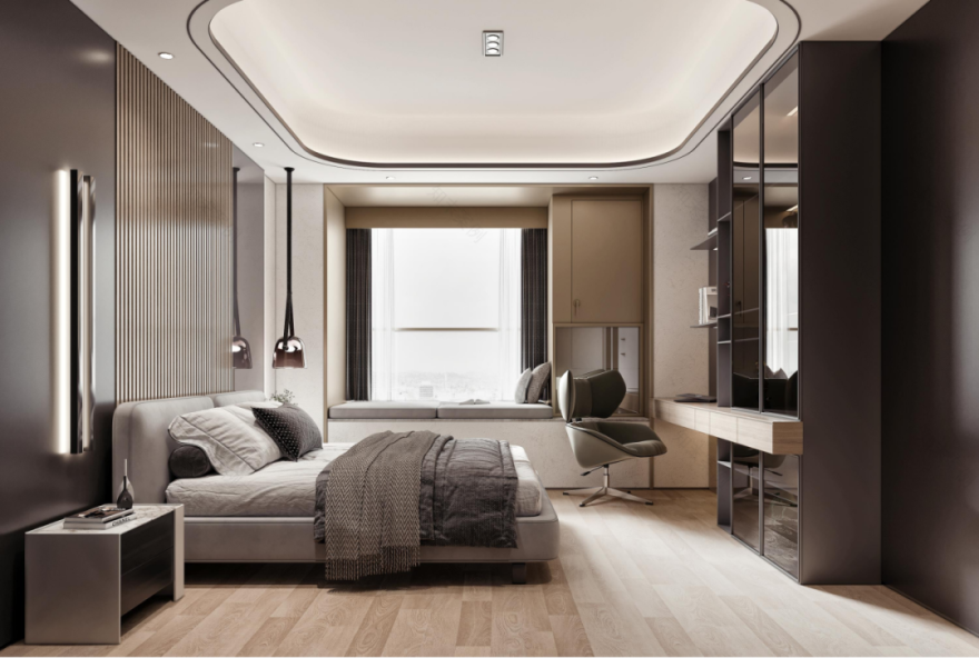 从心而悦 · 雅奢宁静的现代家居设计丨中国杭州丨杭州叁设计-32