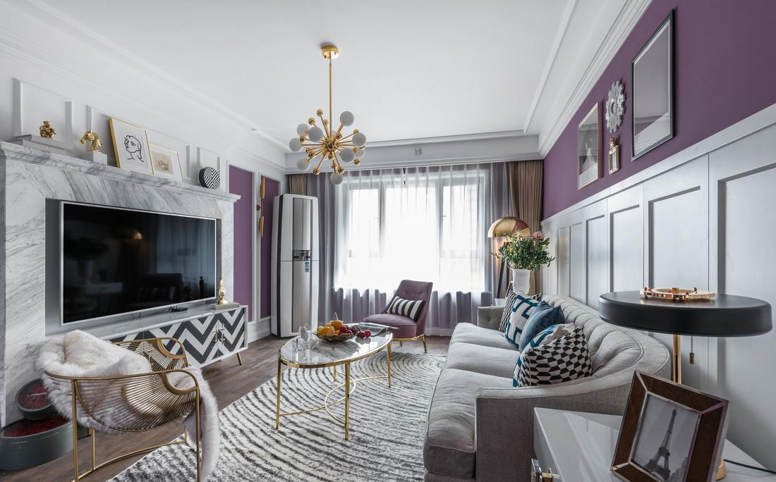 深白设计丨平层丨她的主场-1