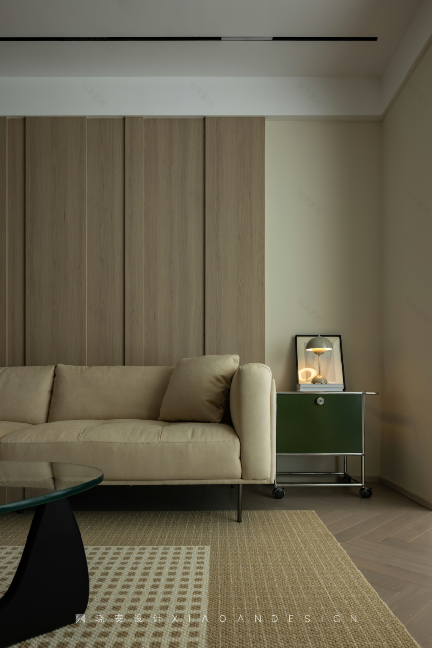 木元素++ 奶油质感私宅丨晓安设计-12